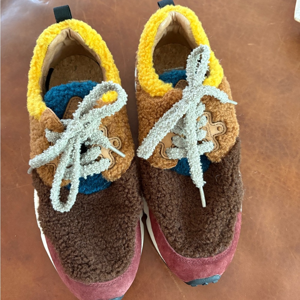 Stylish Sherpa Multicolor Women's Sneakers